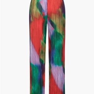 Colorful Women's Pleated Pants